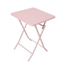  Outdoor wrought iron small table Folding small square table Simple small round table Bedroom coffee table Balcony small dining table Study table