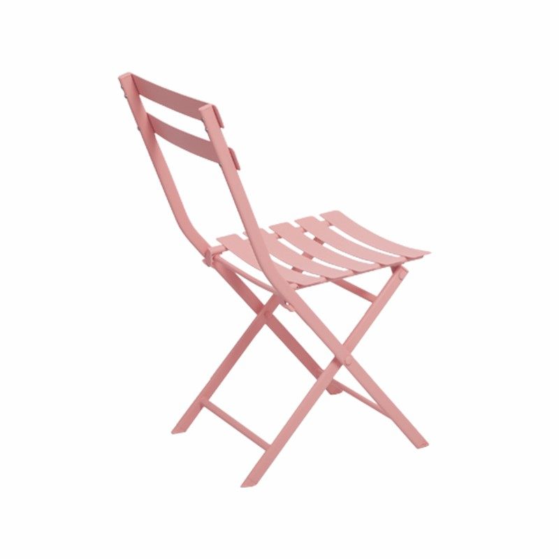 Single Chair Outdoor Iron Art Folding Small Chair Balcony Small Table And Chairs Courtyard Terrace Chairs Iron Chair Table And Chairs Combination