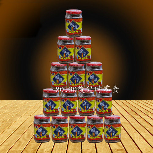 A box of 15 bottles of Chongqing catch-up tofu milk to catch water and spicy curd cheese 210gX15 Sichuan moldy curd