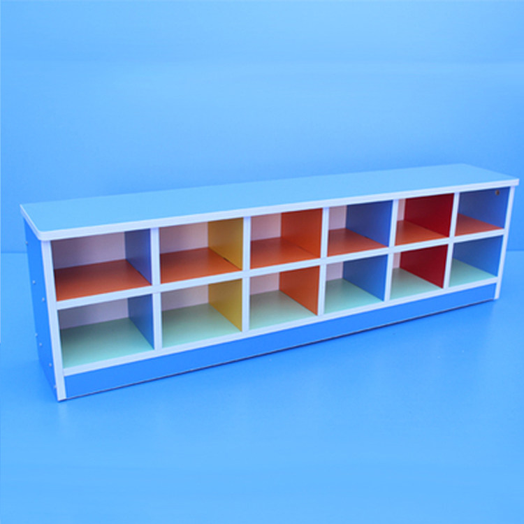 Kindergarten Shoes Cabinet Double Shoe Rack Children's Shoes Cabinet Anti-Color Shoes Cabinet Doll Shoe Cabinet Simple Shoe Cabinet