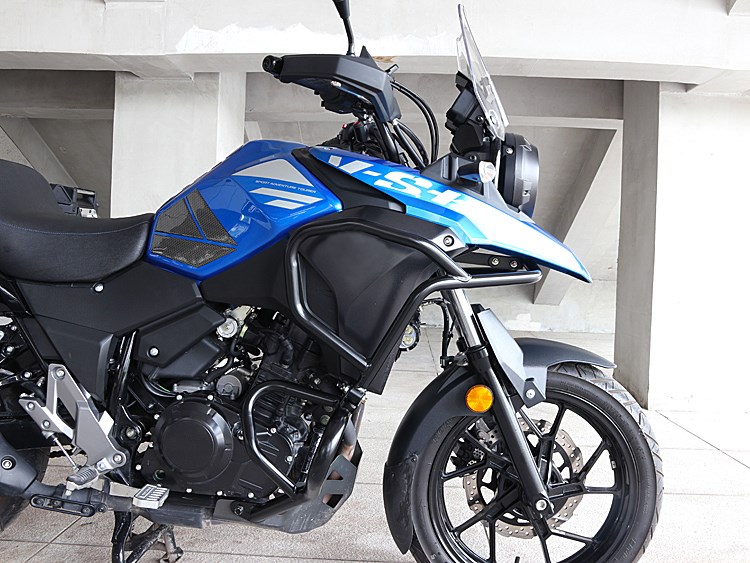 Apply Suzuki DL250 Insurance Rod Competitive Bar Thickened Anti-Fall Bar Surround The Guard Bar Living-room Light Protective Mesh Hood Retrofit