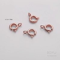 7#6 мм розового золота 1 установка