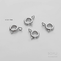 8#6 мм цвета белого золота 1 установка