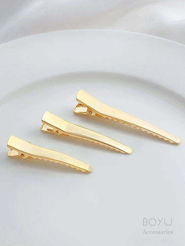 Заколка для волос ручной работы, шпильки для волос, аксессуар для волос, аксессуары, 14 карат, золотой цвет