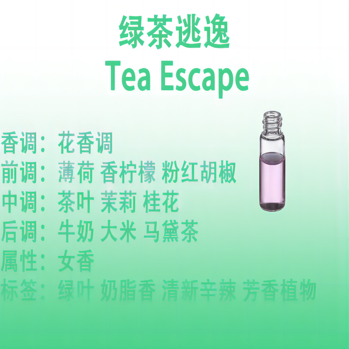 绿茶逃逸   Tea Escape