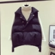 Áo vest cotton nữ ngắn phần phiên bản Hàn Quốc 2018 thu đông mới học sinh hoang dã vest lỏng áo vest vai thủy triều