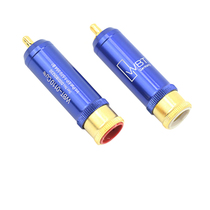 0110AG gold-plated RCA plug lotus head speaker power amplifier lotus socket audio signal connector