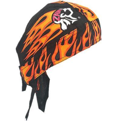 Flame head figure Pirate hat Baotou hat Cloth hat Mens and womens summer headscarf hat Outdoor riding hat Baotou 