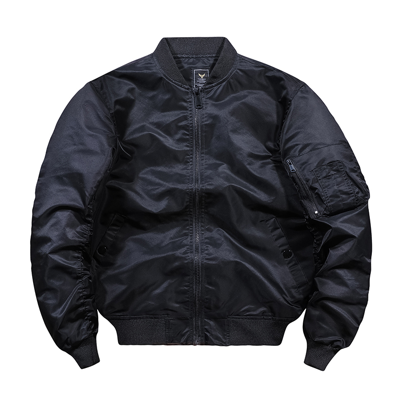 Brothers! so Cool! Ma1 Pilot Jacket, Men's Baseball Jacket, American Retro Cotton Jacket, Military-Style Outerwear