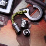 Bitt Titanium сплавного сплавного подвеска Anti -Rope Подвесная нить подходит для скрытой веревки EDC Toy Equipment Anod