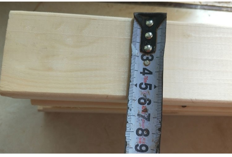 Gỗ phần gỗ Chuangzai 1,8 m 1,5 Pine tấm gỗ vuông giường vật liệu đáy hỗ trợ dầm boong thanh - Giường pallet giường
