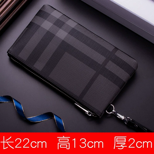 Сумка с петлей на руку, мужская маленькая вместительная и большая маленькая сумка клатч, бумажник для отдыха, бизнес-версия