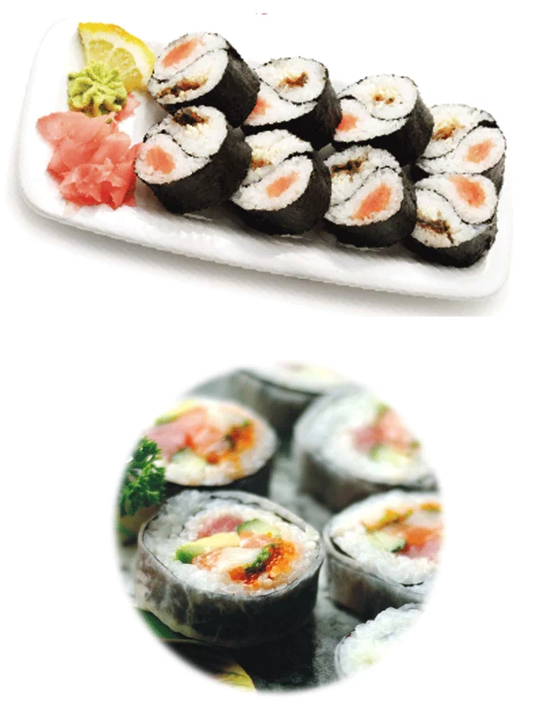 Hộp cơm trưa màu tím được làm riêng theo yêu cầu Hộp lụa Shou khay Sushi Hộp cơm Laver bên trong phim 100 - Hộp cơm điện sưởi ấm hộp cơm điện lock&lock