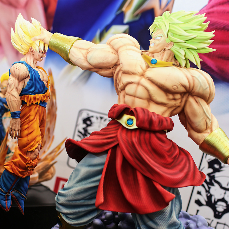 Md Private Custom Dragon Ball Model Dragon Ball Super Saiyan Broly Vs Sun Wukong Statue Md Private Custom Dragon Ball Model Dragon Ball Super Saiyan Broly Vs Sun Wukong Statue