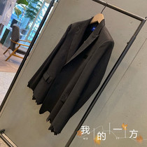 Ader error suit 20ss new pint power power same remnant irregular design Western-style lady jacket