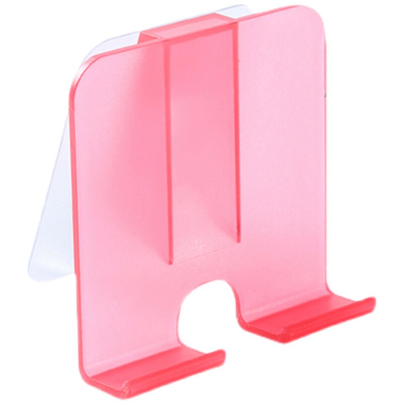 Wall-Mounted Phone Holder, No-Drill Installation, Binge-Watching Essential, Multifunctional, Simple Design, Suitable for Bedroom, Kitchen, Bathroom Wall Placement