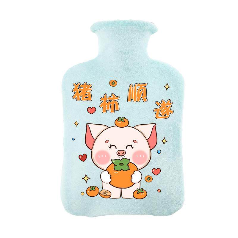 Cute Water-Filled Hot Water Bottle, Available in Various Sizes, Hand Warmer, Cartoon-Style Warmer for Warming the Stomach and Feet, Special Hot Water Bag