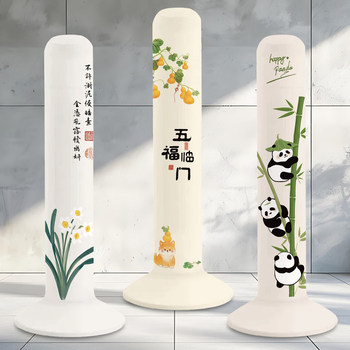 Tower Fan Dust Cover, High-Looking New Model, Vertical All-Inclusive Tower Electric Fan Protective Cover, Cylindrical Floor Fan Cover