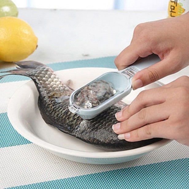 Full super practical fish scale planing with cover scraping fish scale tool to fish scale tool planing kitchen