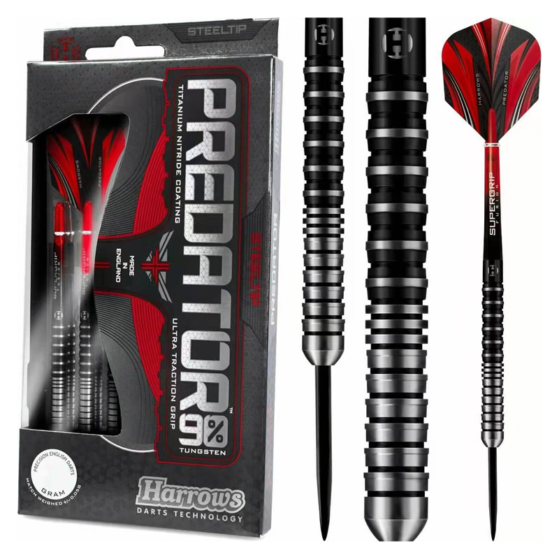 Hallux Harrows Predator 90 tungsten professional race training hard-pin dart straight cylinder 22-23 grams