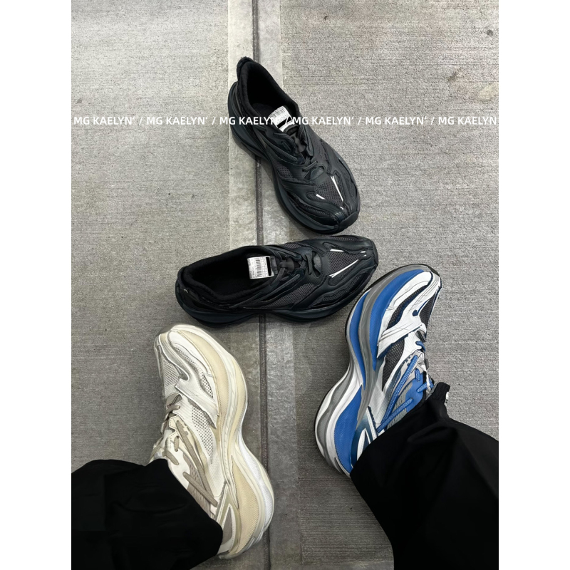 Mg Kaelyn/ Distressed Jet Dad Shoes for Women 2026 Summer New Thick-Soled Height-Increasing Sneaker Sports Casual Shoes