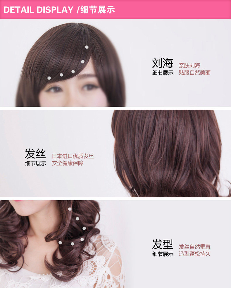 Perruque RMR    tete de poire - Ref 2611478 Image 20