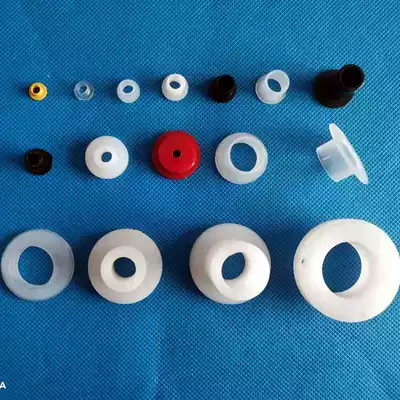Nylon sleeve T-shaped concave and convex washer bolt Unilateral flange Plain bearing Insulation washer Insulation bolt sleeve
