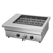 Luxury oden cooking machine commercial heat preservation fast food skewers spicy hot pot commercial 20 40 grid snack equipment