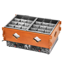 Luxury oden cooking machine commercial wooden box noodle cooking stove skewers spicy hot pot convenience store oden cooking machine
