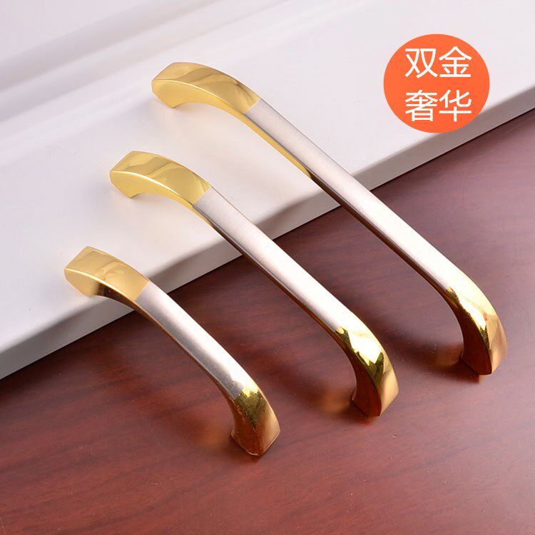 304 stainless steel small handle modern simple European cabinet drawer drawer dresser dresser to clear handle