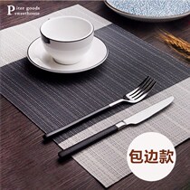 Home Dining Mat Mat Cloth Modern Luxurious Anti-Oil Minima Nordic Western Dining Creative Wear and thermal insulation Temperament Day Style