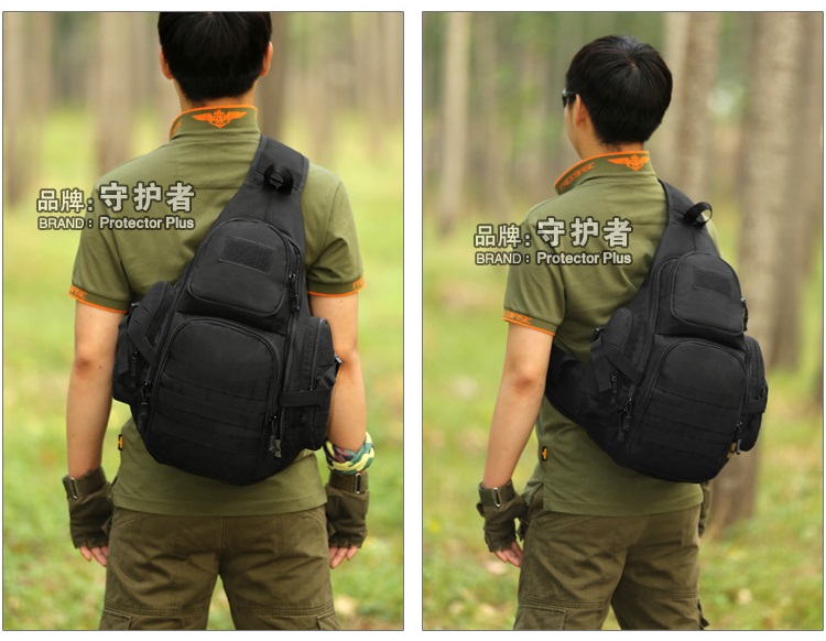 Túi lớn chiến thuật ngoài trời cho nam túi du lịch túi đeo vai tam giác túi đeo ba lô chống nước 14 inch túi adidas
