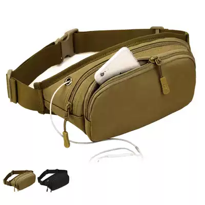 Guardian fanny pack men's multi-function bag small mini leisure sports canvas wear-resistant outdoor mobile phone men's wallet
