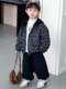 Boys' Autumn and Winter Padded Jacket 2025 New Stylish Children's Thick Cotton Coat Baby Double Cotton Winter Baseball Jacket