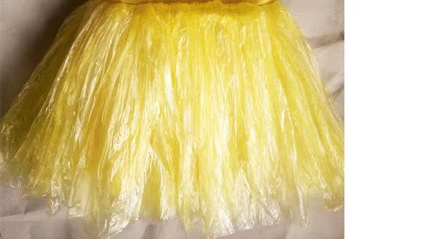 Quần áo bảo vệ môi trường mới cho trẻ em thời trang thủ công trình diễn túi nhựa công chúa váy mẫu giáo sáu một màn trình diễn quần áo cha mẹ shop trẻ em
