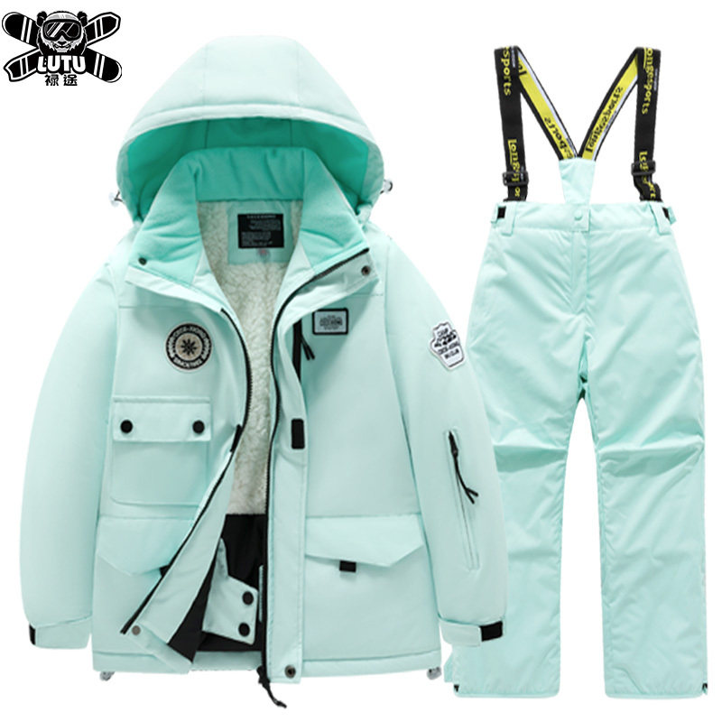 Children's Ski Clothing for Girls and Boys 2024 New Outdoor Professional Single and Double Board Waterproof Pullover Split Snow Jacket and Snow Pants Children's Ski Clothing for Girls and Boys 2024 New Outdoor Professional Single and Double Board Waterproof Pullover Split Snow Jacket and Snow Pants