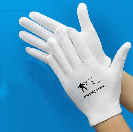 Play in water Drift special cotton glove right-handed single dust suction sweating increases friction resistance