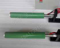 Unpowered electric heating roller Green Teflon anti-stick oil electric heating roller Bronzing Teflon high temperature resistant roller