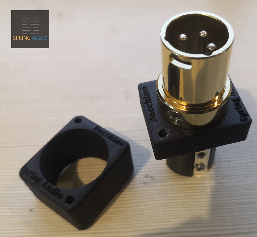 Australian plug King Bocchino plug change XLR balance socket straight through transparent Fax sound quality