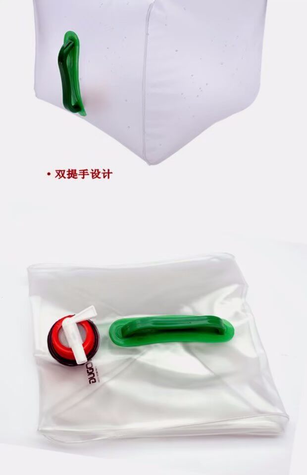 Ngoài trời gấp 20L dung tích lớn cầm tay bình chứa nước ấm đun nước bằng nhựa cắm trại cắm trại - Thiết bị nước / Bình chứa nước téc nước nhựa