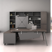 Office furniture Managers desk and chair combination 1 8 meters single computer desk Boss supervisors desk Middle desk