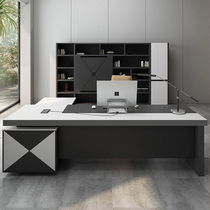 Office furniture Boss desk Simple modern large desk Large board table Manager supervisor desk Office desk and chair combination