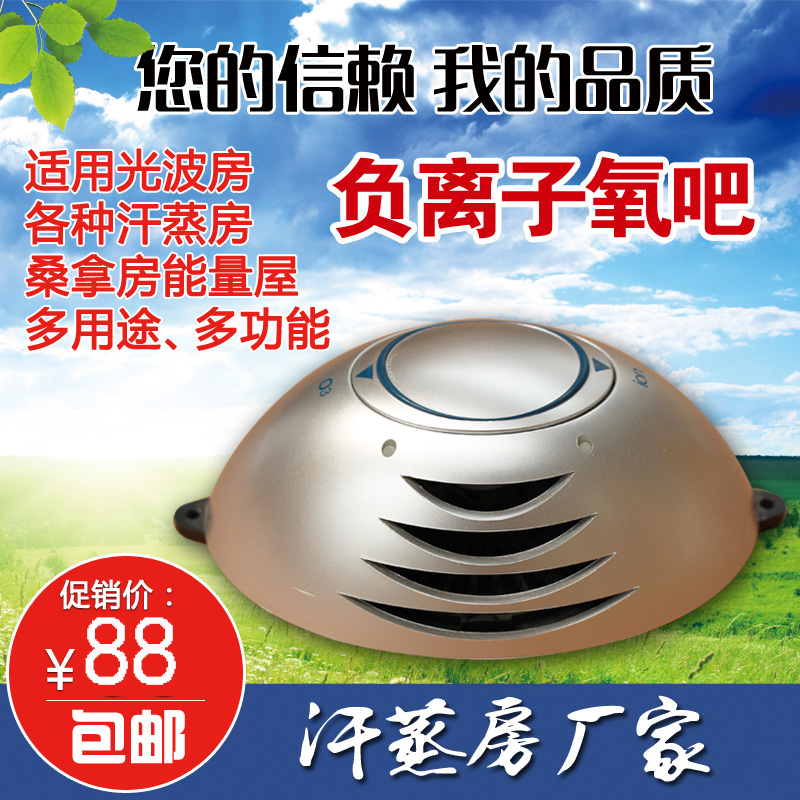 Conway Source Sweat Steam Room Accessories Light Wave Room Sauna Room Double Functional Negative Ion Oxygen Bar to purify the air