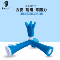 Flying triangle ball nail Caiton golf ball TEE adjustable soft - glue fixed - stained stamp magnetic button