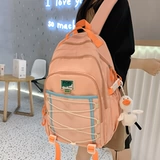 Ранец, сумка через плечо, японский вместительный и большой высококачественный рюкзак со сниженной нагрузкой, для средней школы, защита позвоночника