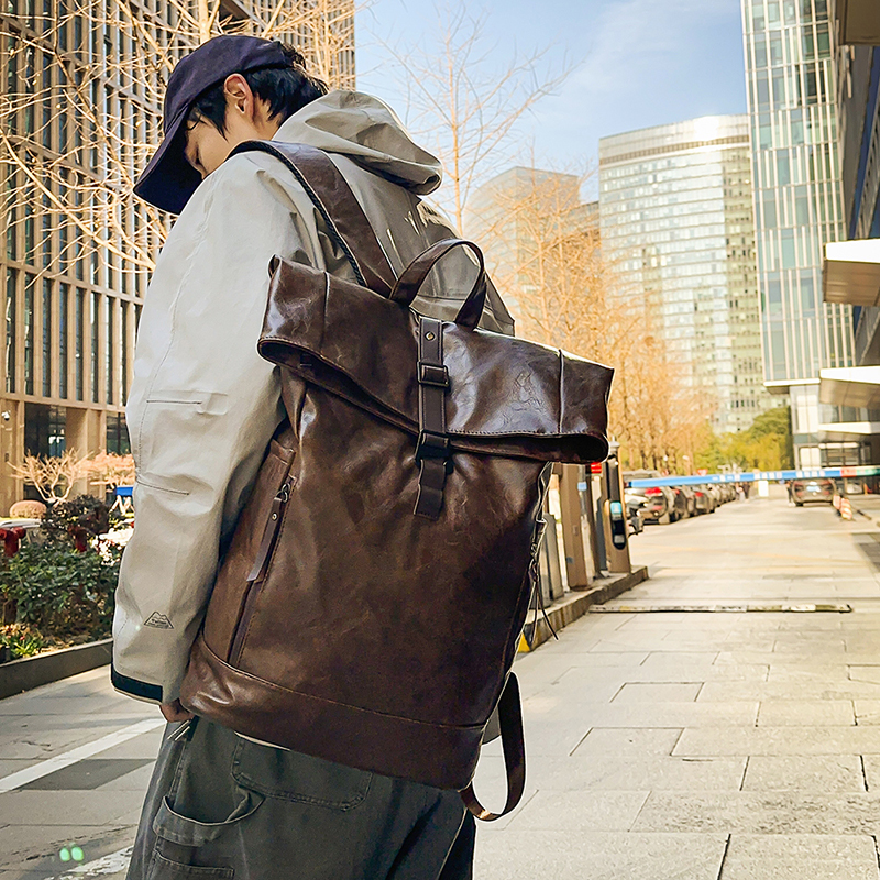 High-End Retro Backpack for Men, New Fashion Versatile Trendy Brand Casual Backpack for Women, Student Computer Travel Bag High-End Retro Backpack for Men, New Fashion Versatile Trendy Brand Casual Backpack for Women, Student Computer Travel Bag