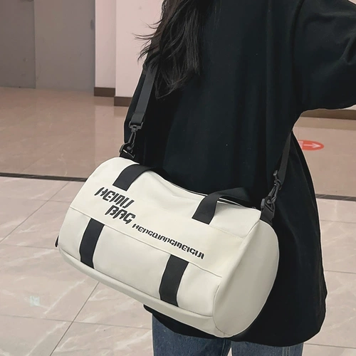 Портативная спортивная сумка для путешествий с разделителями, спортивная водонепроницаемая сумка для хранения для тренировок для плавания, сумка через плечо