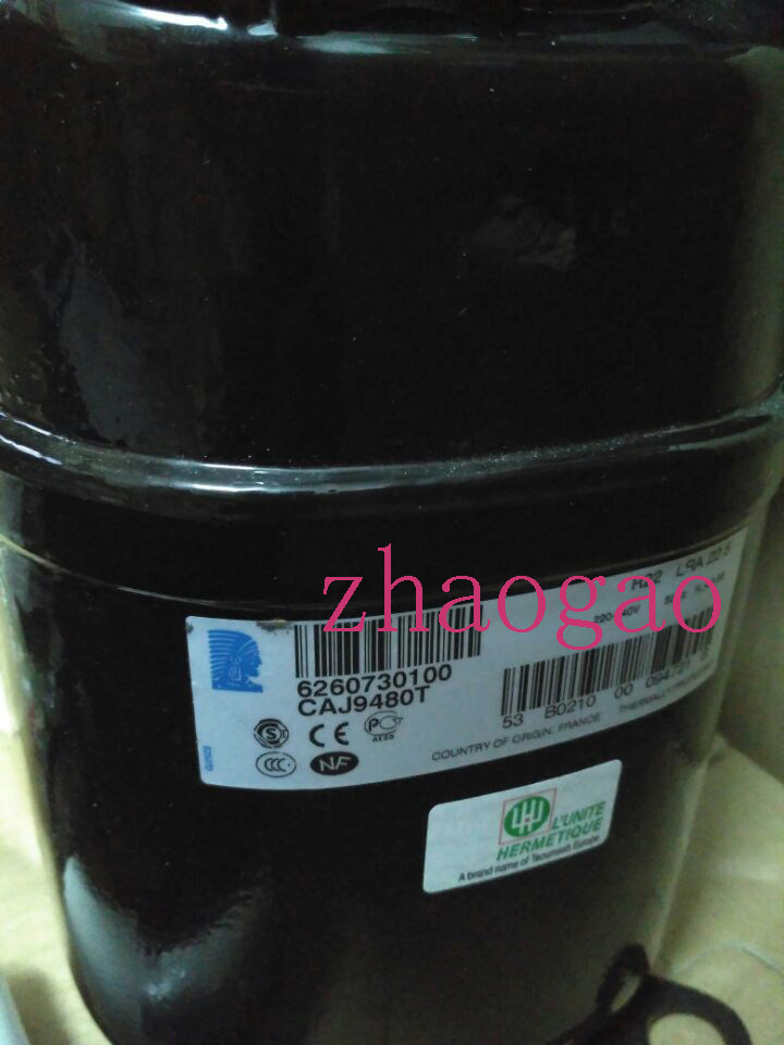 Original fit France imported Tyconn compressor CAJ9480T 2 3 in R22 high temperature 220v Roof 