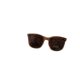 Free storage box ~ Korean foldable children's summer sunglasses baby simple glasses concave shape square frame sunglasses