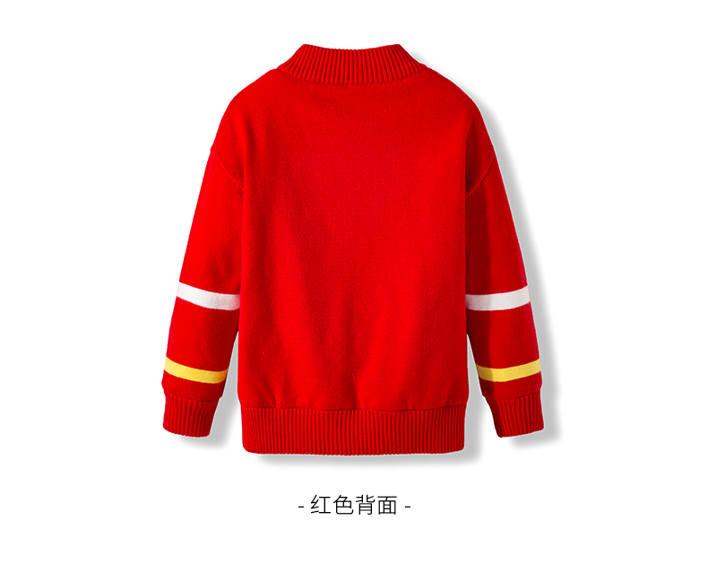 Áo len trẻ em Kelme (trẻ em) Áo len bé trai mùa thu đông 2019 cotton trẻ em Hàn Quốc mới - Áo len thể thao / dòng may váy len suông dáng dài